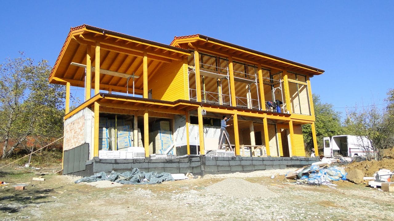 wooden construction