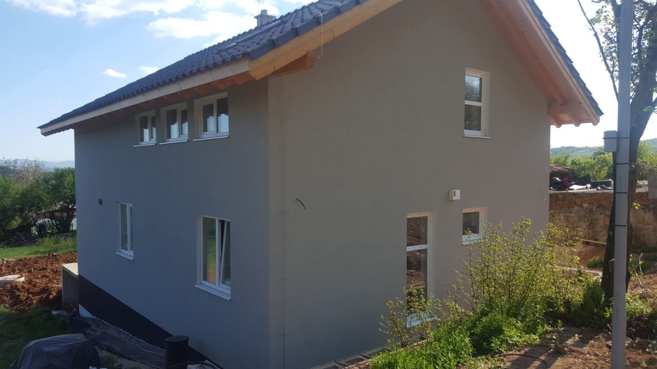 wooden house