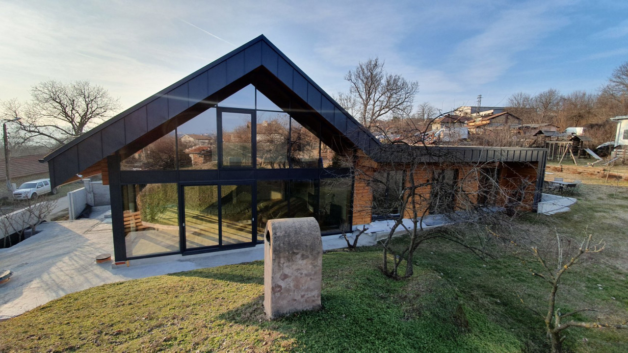 wooden house