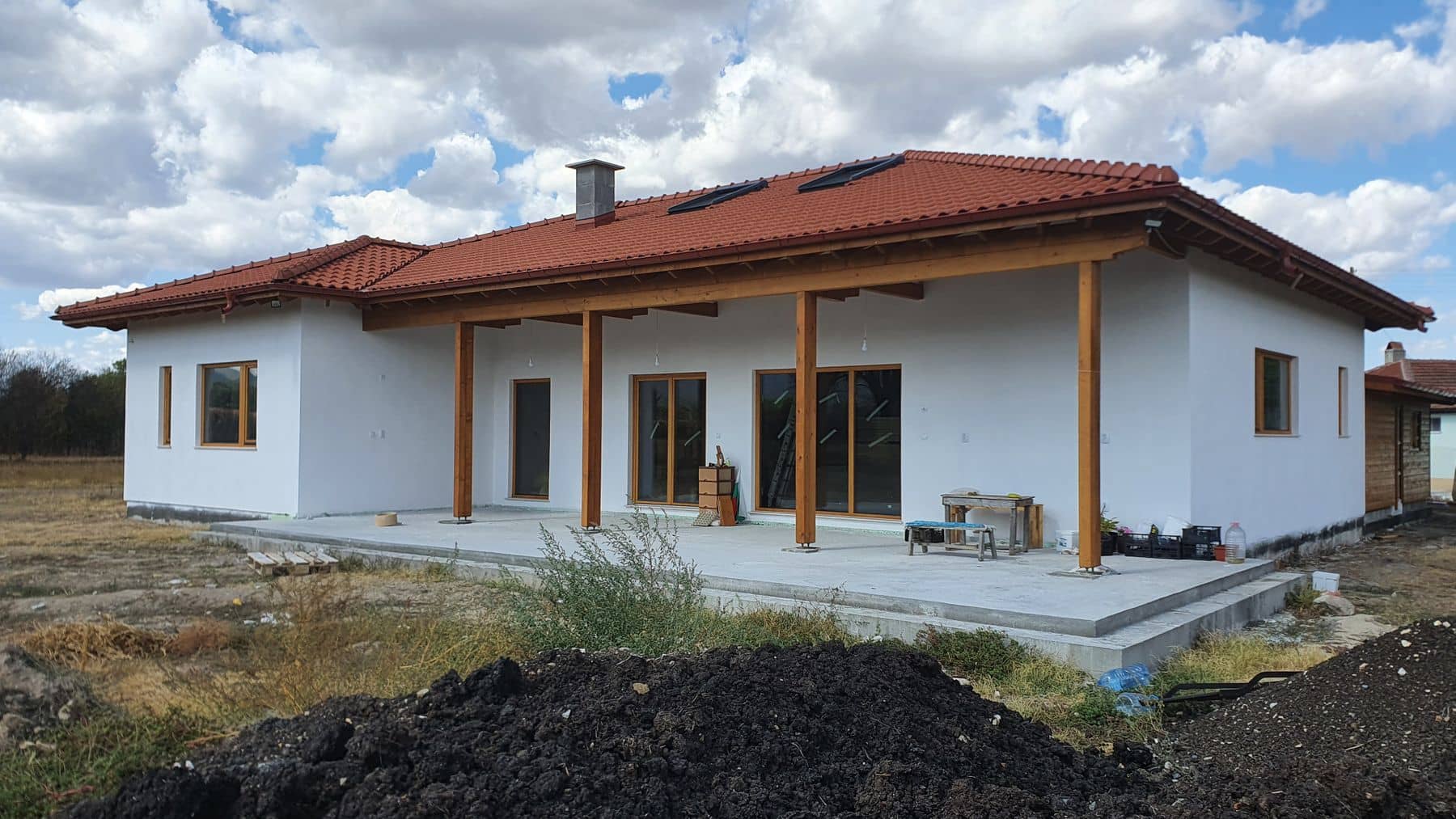 panel house in Siva Reka